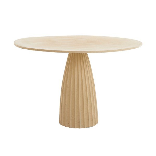 Masă de dining rotundă din metal ø 120 cm Veglia – Light & Living