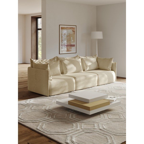 Canapea crem 270 cm Dune – TemaHome-image-1