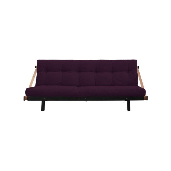 Canapea extensibilă Karup Jump Black/Purple Plum-image-4