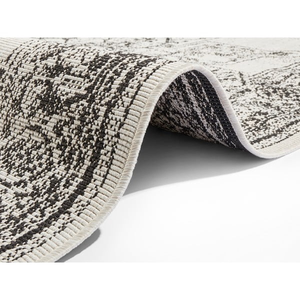 Covor adecvat pentru exterior NORTHRUGS Borbon, 120 x 170 cm, negru-crem-image-4
