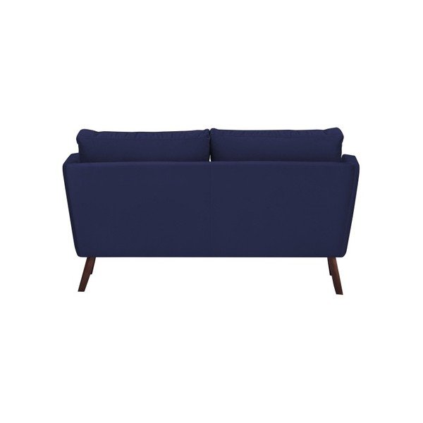 Canapea cu 2 locuri Mazzini Sofas Cotton, albastru nautic-image-2