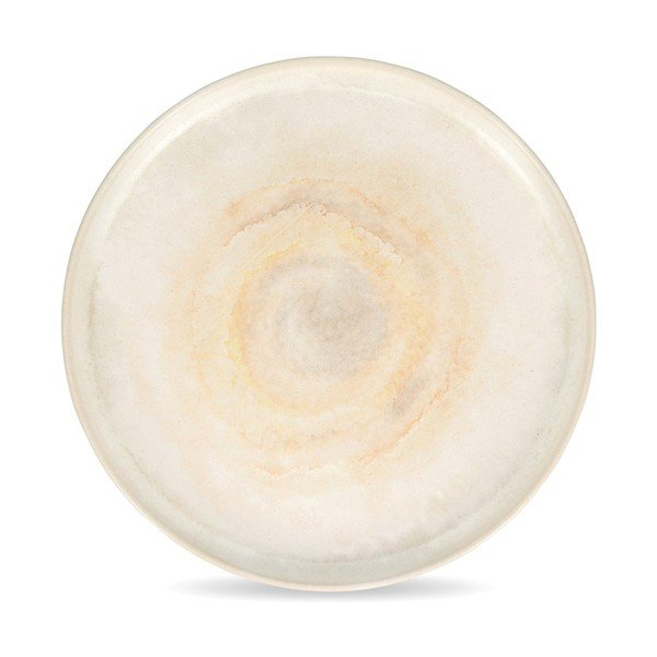 Farfurie bej din gresie ø 28 cm Aquarel – S|P Collection