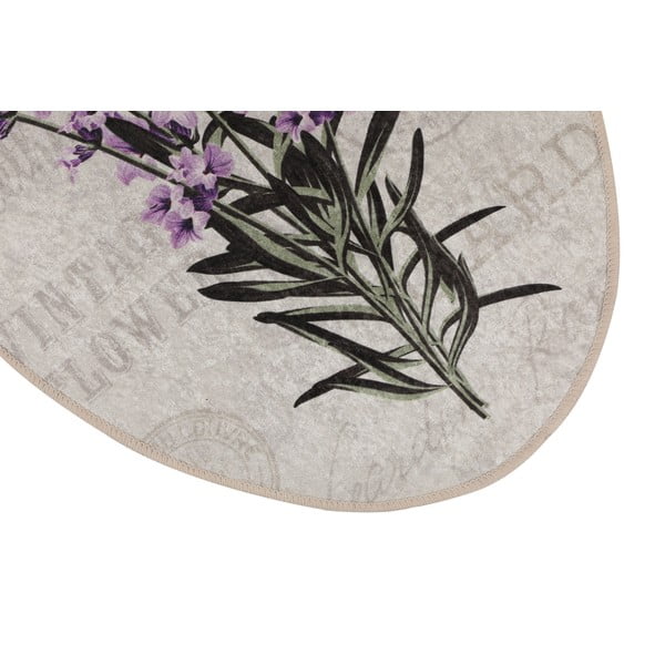 Covorașe de baie mov-bej 3 buc. 60x100 cm Lavender – Foutastic-image-3