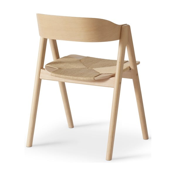 Scaun de dining natural din lemn de stejar Mette – Hammel Furniture-image-4