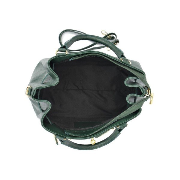 Geantă din piele Isabella Rhea Paris Verde, verde-image-3