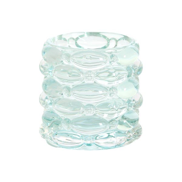 Sfeșnic pentru lumânări pastilă din sticlă Wadley – Light & Living