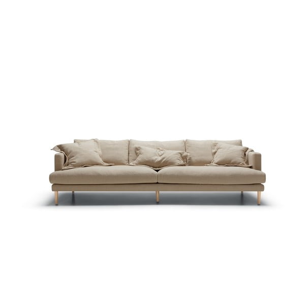 Canapea bej 277 cm Britt – Sits