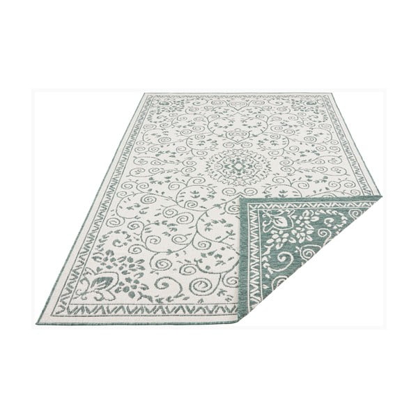Covor adecvat pentru exterior NORTHRUGS Leyte, 200 x 290 cm, verde-crem-image-2