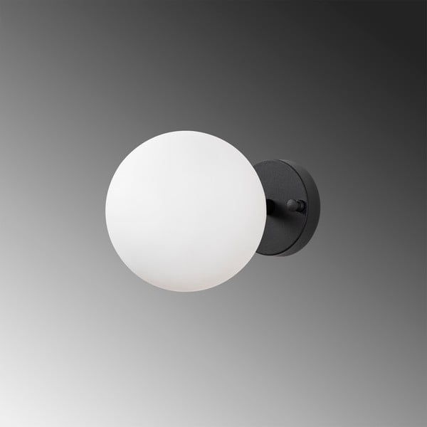 Aplică de perete alb-negru ø 15 cm Atmaca – Opviq lights-image-3