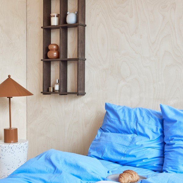 Veioză maro din metal (înălțime 50 cm) Kasa – OYOY Living Design-image-1