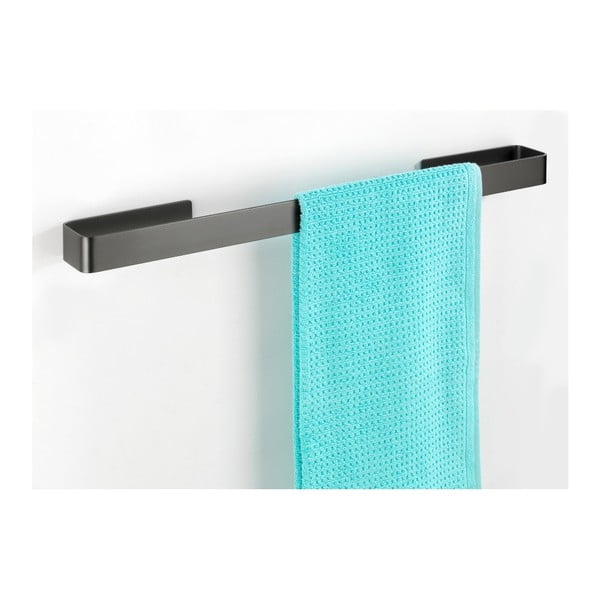 Suport de perete pentru prosop Wenko Montella, lungime 61 cm, gri antracit-image-2