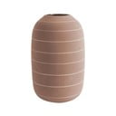 Vază din ceramică PT LIVING Terra, ⌀ 16 cm, cărămiziu