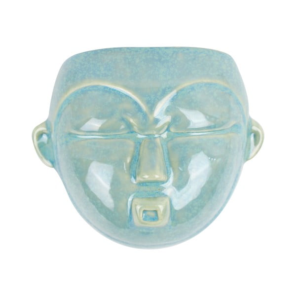 Ghiveci de perete PT LIVING Mask, 18,1 x 14,5 cm, verde