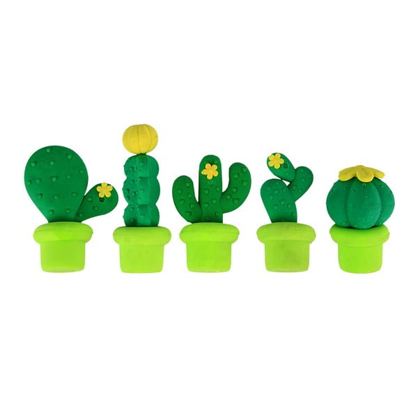 Set 5 gume în formă de cactus Le Studio Cactus