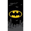 Prosop  pentru copii negru din bumbac 70x140 cm Batman "The Emblem" – Jerry Fabrics