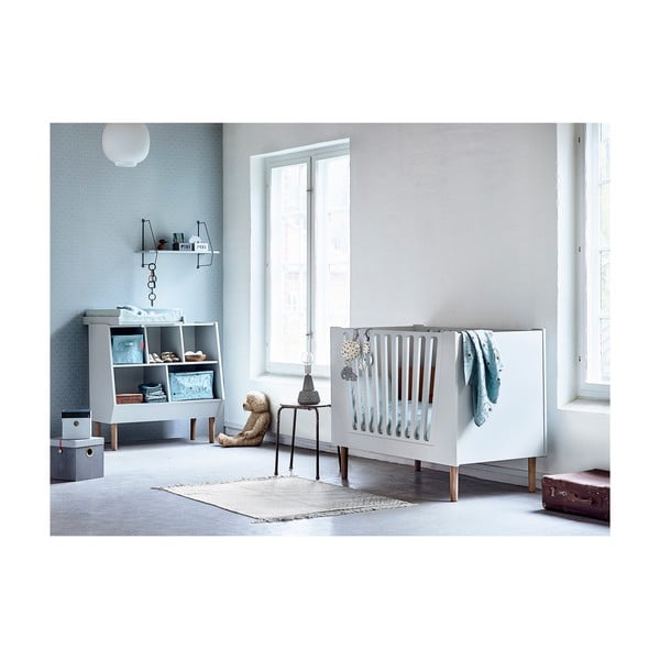 Pătuț copii  Done by Deer, 120 x 60 cm, alb-image-2
