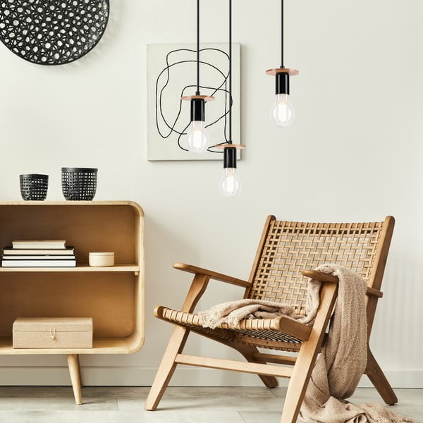 Lustră neagră Angelina – LAMKUR-image-1