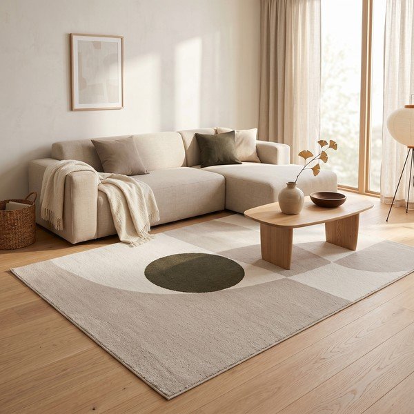 Covor bej/crem 160x230 cm Martini – ESTE-image-3