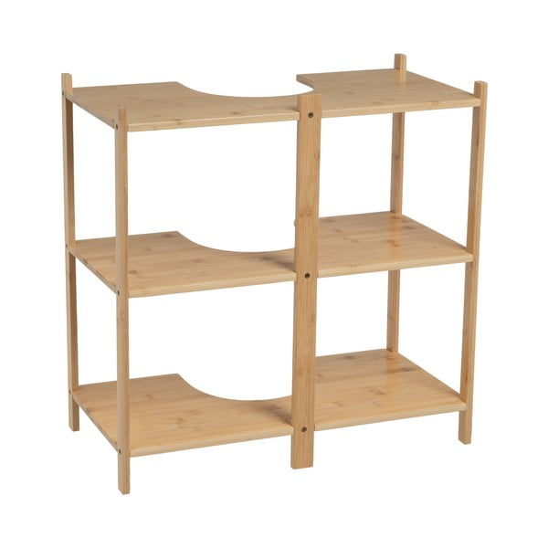 Dulap sub chiuvetă în culoare naturală din bambus 60x60 cm – Casa Selección