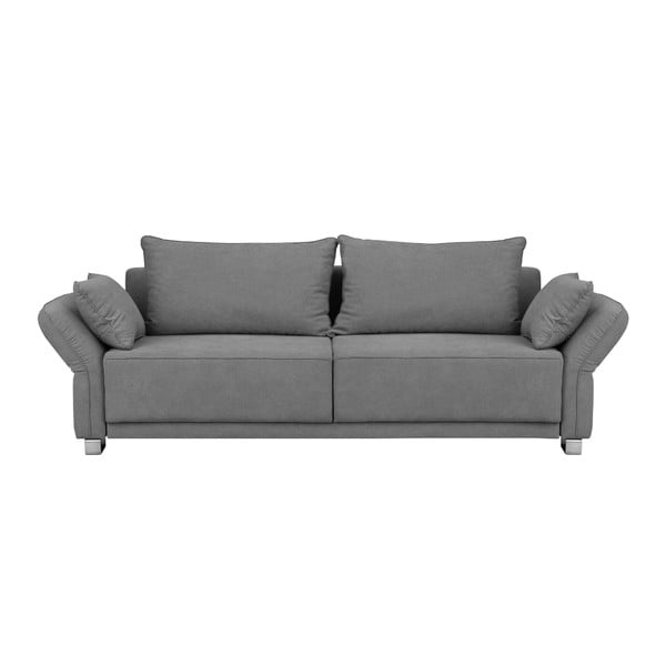 Canapea extensibilă cu spațiu de depozitare Windsor & Co Sofas Casiopeia, gri deschis, 245 cm