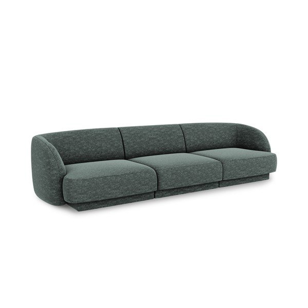 Canapea verde-închis 259 cm Miley – Micadoni Home-image-2