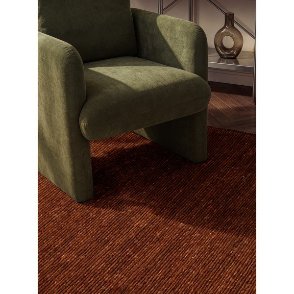 Covor maro țesut manual din lână 160x230 cm Bexley Woolwich – Ted Baker-image-3