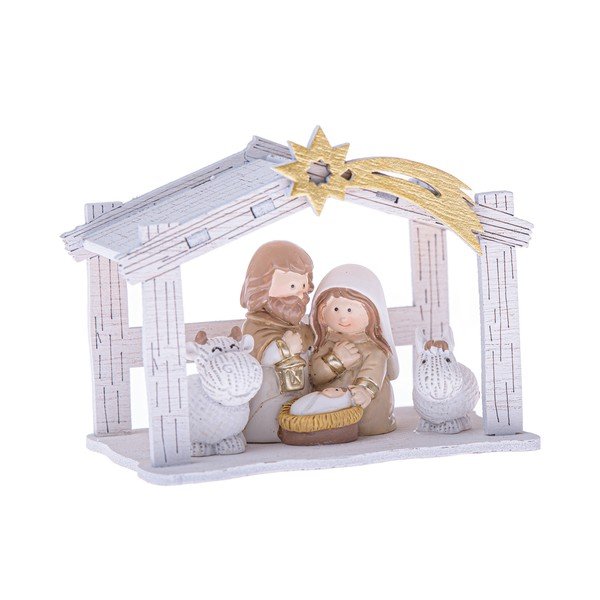 Statuetă cu nașterea lui Iisus din lemn – Dakls