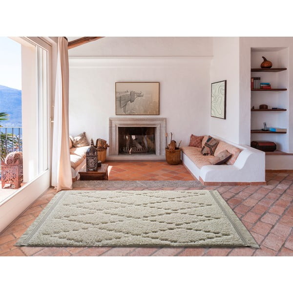 Covor Universal Kai Geo, 57 x 115 cm, bej-image-1