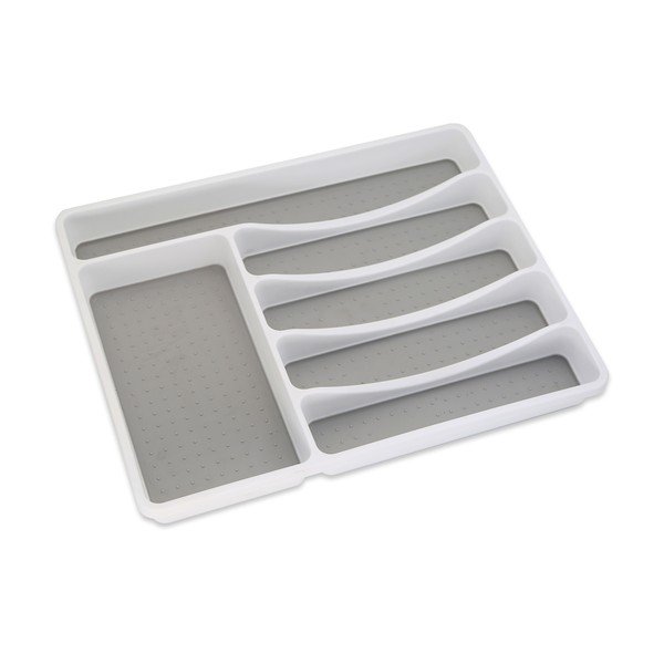 Organizator din plastic gri pentru sertar 41 x 33 cm - Addis-image-1
