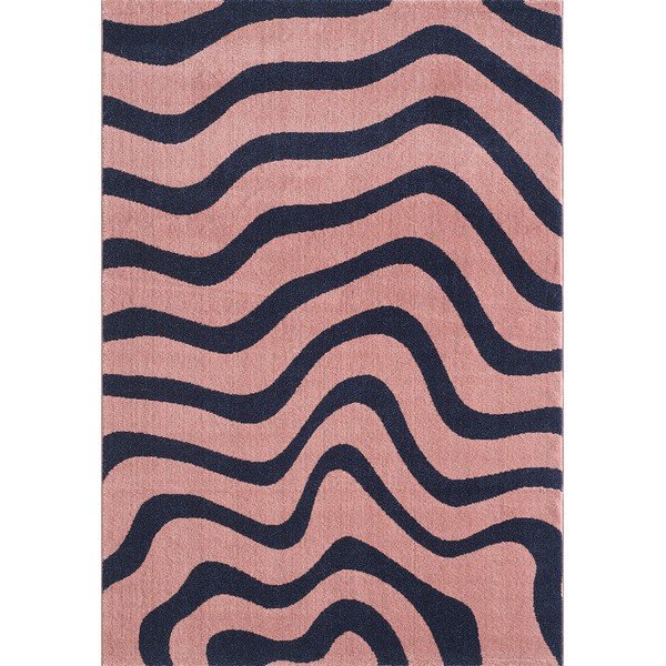 Covor albastru/roz 160x230 cm Aurora – ESTE