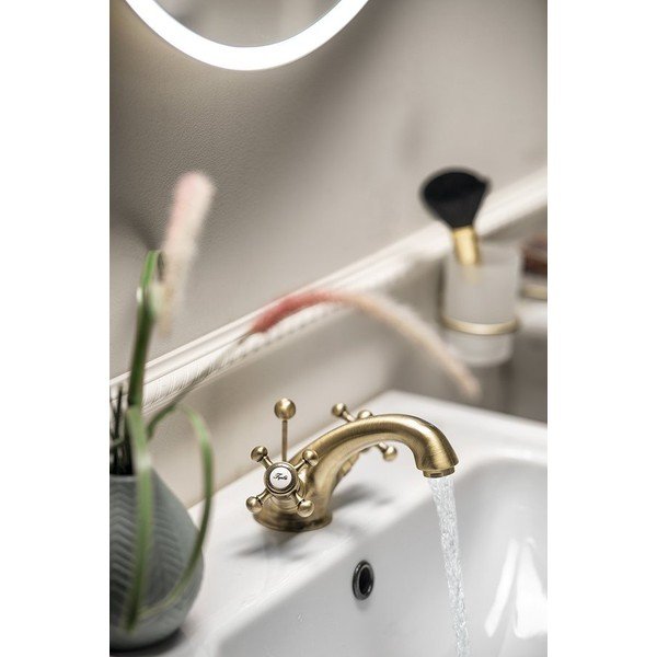 Baterie în culoarea bronzului pentru chiuvetă înaltă Antea – Sapho-image-1