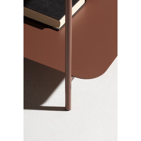 Măsuță de cafea teracotă din metal 70x73 cm Beatrix – MOME-image-2