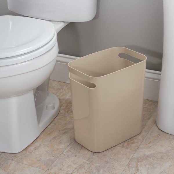 Coș de gunoi iDesign Una, 13,9 l, bej-image-1