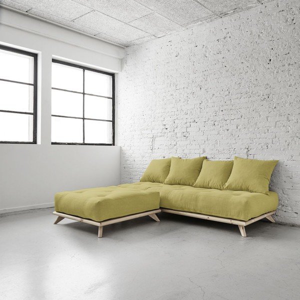 Canapea Senza Natural/Avocado Green-image-3