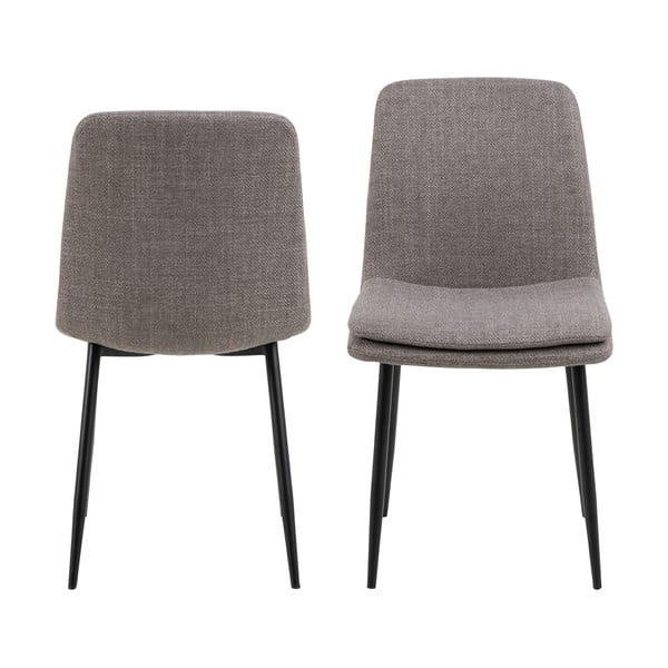 Scaun de dining gri Becca – Actona-image-3