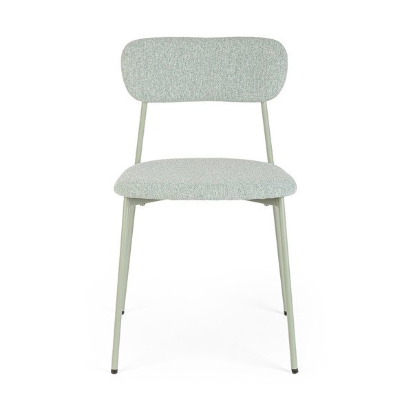 Scaun de dining verde mentă tapițat Inka – Yes Everyday-image-2