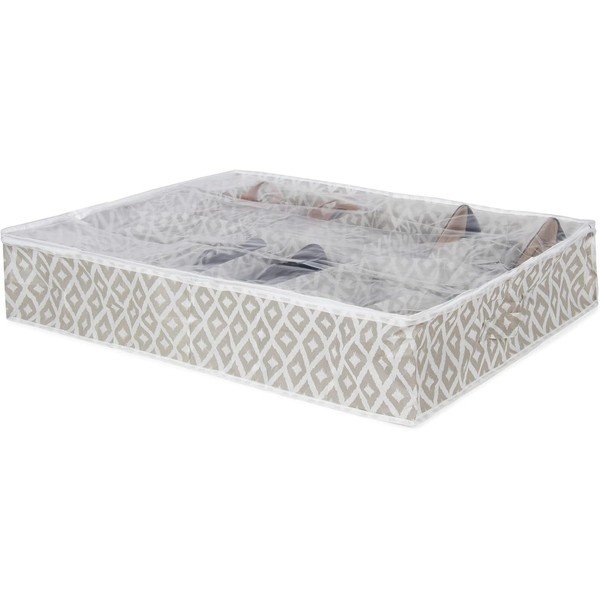 Cutie de depozitare sub pat pentru pantofi Compactor Daman Range, 76 x 60 cm-image-3