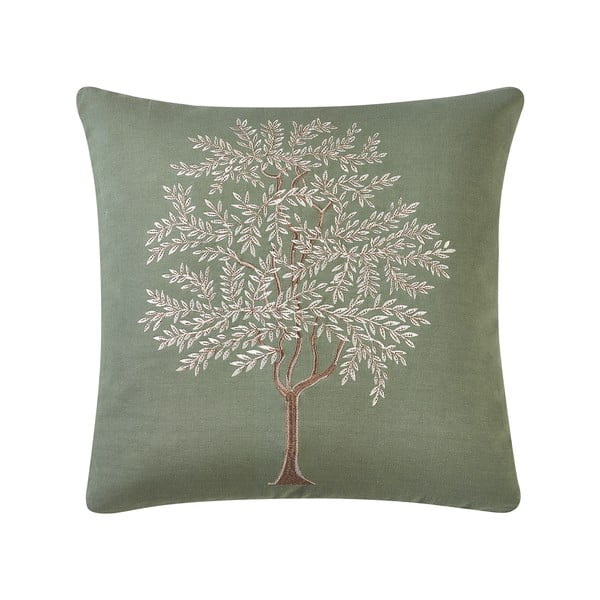 Pernă decorativă din bumbac 45x45 cm Woodland Trees Embroidered – Catherine Lansfield
