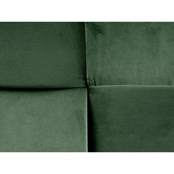 Taburet verde închis cu tapițerie din catifea Weaved – Leitmotiv-image-3