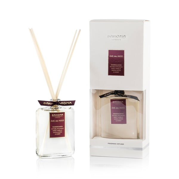 Difuzor de parfum Bahoma White, aromă de lemn, 100 ml