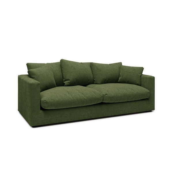 Canapea verde-închis 220 cm Comfy – Scandic-image-1