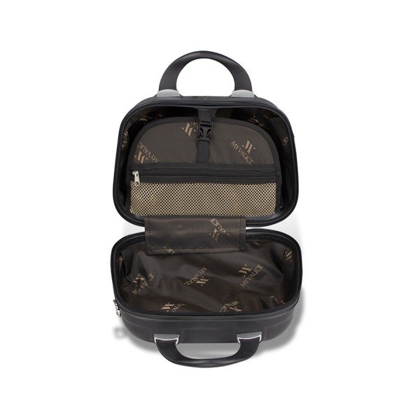 Geantă cosmetică/voiaj de damă Valice PREMIUM Make Up & Hand, negru-image-3