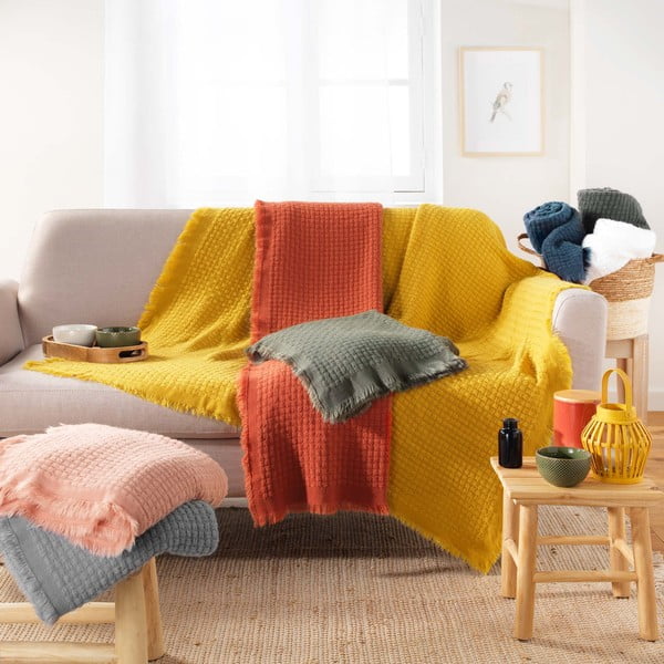 Pătură 125x150 cm Coraline – douceur d'intérieur-image-3