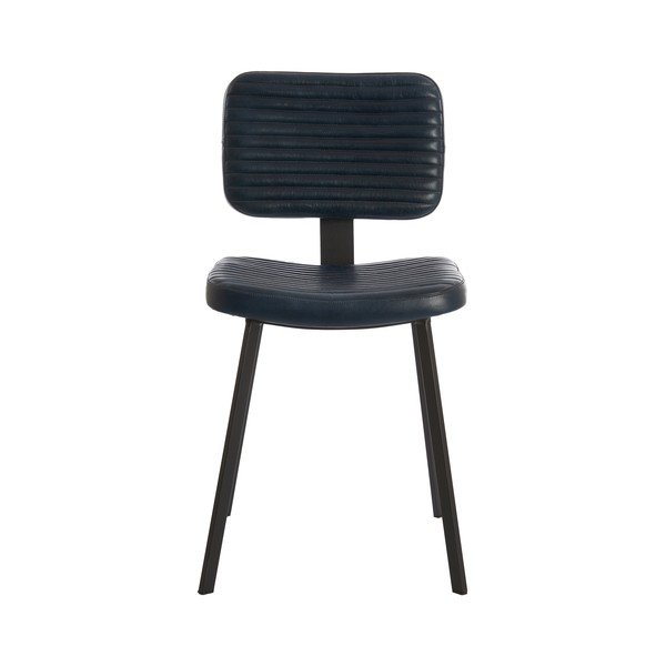 Scaune de dining negre 2 buc. din imitație de piele Masana – Light & Living-image-2