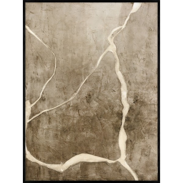 Tablou pictat manual 90x120 cm Vibranium – Malerifabrikken