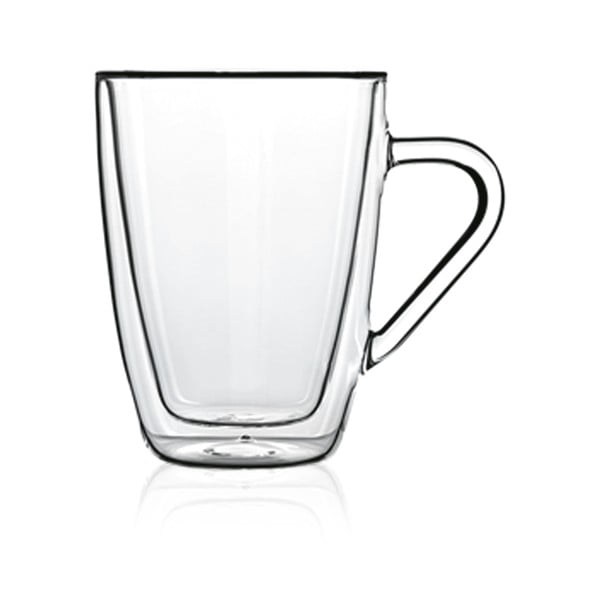 Set 2 pahare cu pereți dubli pentru ceai Bredemeijer, 320 ml-image-1