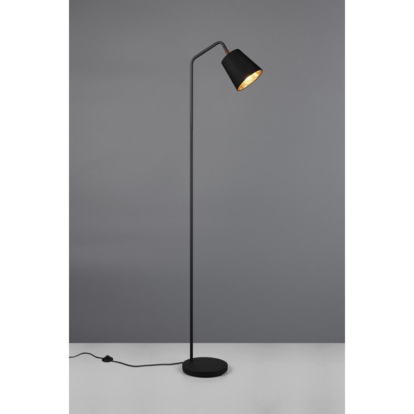 Lampadar negru cu abajur textil (înălțime 148 cm) Buddy – Reality-image-2