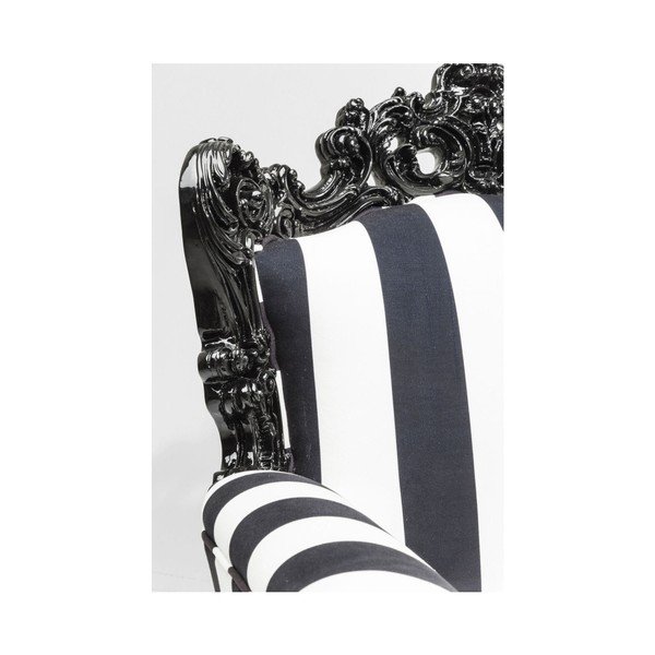 Fotoliu Kare Design Mink, alb-negru-image-4