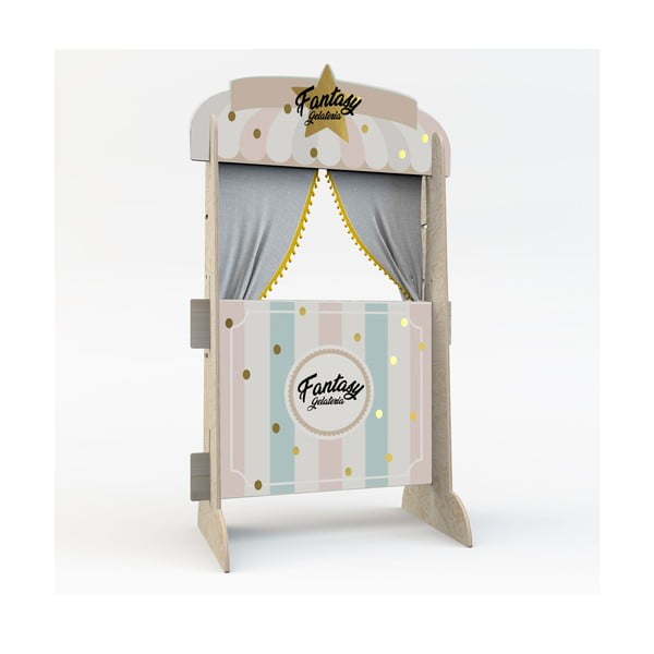 Suport decorativ de perete pentru cărți Dekornik Stand Înghețată-image-1