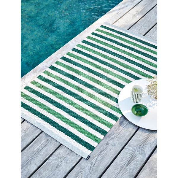 Covor tip traversă pentru interior și exterior verde 70x240 cm Teo Grass – Pappelina-image-3